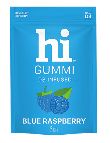 Blue Raspberry - 20MG THC-Infused Gummi